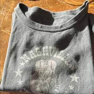 Brandy Melville Charcoal Graphic Tee